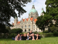 Family Date am Rathaus von Hannover